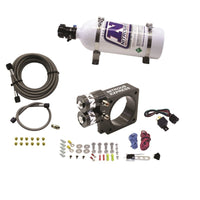Thumbnail for Nitrous Express 86-93 Ford Mustang GT 5.0L (Pushrod) Nitrous Plate Kit w/5lb Bottle