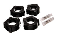 Thumbnail for Energy Suspension 53-68 VW (Air Cooled) Swing Axle Suspension Black Rear Spring Plate Bushing Set