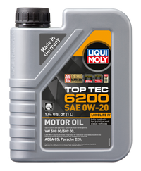 Thumbnail for LIQUI MOLY 1L Top Tec 6200 Motor Oil SAE 0W20