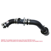 Thumbnail for HPS Black Cold Air Intake (Converts to Shortram) for 02-06 Nissan Altima 2.5L 4Cyl
