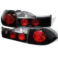 Thumbnail for Spyder Honda Accord 01-02 4Dr Euro Style Tail Lights Black ALT-YD-HA01-4D-BK