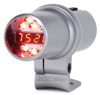 Thumbnail for Autometer Shift Light Level 2 DPSS Digital w/ Multi-Color LED Silver Pedestal Mount