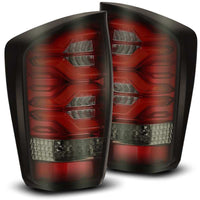Thumbnail for AlphaRex 16-20 Toyota Tacoma PRO-Series LED Tail Lights Red Smoke