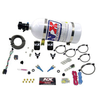 Thumbnail for Nitrous Express 92-95 Dodge V8 TBI Dual Nozzle Nitrous Kit (50-125HP) w/10lb Bottle