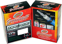 Thumbnail for Granatelli 10-14 Ford 6.2L Perf Wire Set w/Inserts/Blue Hi-Temp Jacket/Black Fire Sleeve