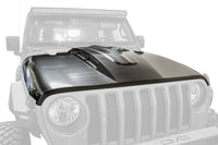 Thumbnail for DV8 Offroad 18+ Jeep JL Heat Dispersion Hood - Primer Black
