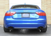 Thumbnail for AWE Tuning Audi B8 A5 2.0T Touring Edition Exhaust - Quad Outlet Diamond Black Tips