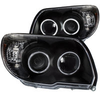 Thumbnail for ANZO 2006-2009 Toyota 4Runner Projector Headlights w/ Halo Black
