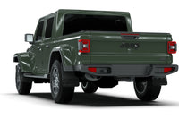 Thumbnail for Rally Armor 19-24 Jeep Gladiator JT (Incl. Overland/Sport/Sport S) Black Mud Flap w/Army Green Logo