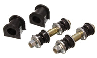 Thumbnail for Energy Suspension 90-95 Mazda Protege/323 Black 3/4inch Front Sway Bar Bushing Set (Sway bar end lin