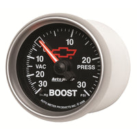 Thumbnail for Autometer Sport-Comp II GM 52mm 30 PSI Mechanical Boost Vacumm Gauge