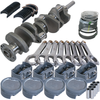 Thumbnail for Eagle Ford Big Block Forged 4340 4.39in Bore 4.3in Stroke -38cc Inv Dome Pistons Rotating Assy