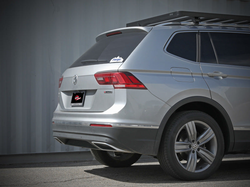 aFe MACH Force-Xp 3in - 2 1/2in SS Cat Back Exhaust System VW Tiguan 18-22 2.0- 110in Wheelbase