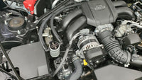 Thumbnail for J&L 22-24 Subaru BRZ/GR86 2.4L Passenger Side Oil Separator 3.0 - Clear Anodized
