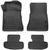 Thumbnail for Husky Liners 15-22 Ford Mustang WeatherBeater Black Front & Second Seat Floor Liner
