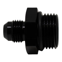 Thumbnail for DeatschWerks 10AN ORB Male to 6AN Male Flare Adapter (Incl O-Ring) - Anodized Matte Black