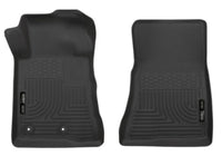 Thumbnail for Husky Liners 15-22 Ford Mustang X-act Contour Series Front Floor Liners - Black