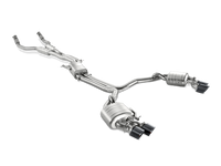 Thumbnail for Akrapovic 13-17 Audi S6 Avant/Limousine (C7) Evolution Line Cat Back (Titanium) w/ Carbon Tips