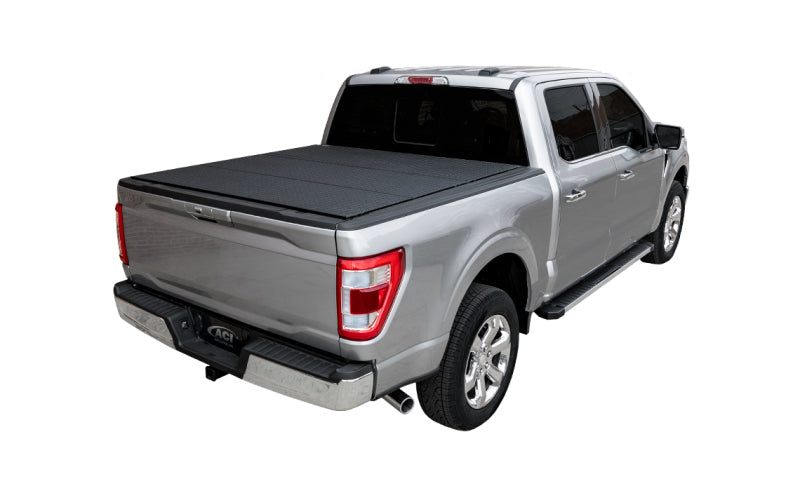 Access LOMAX Tri-Fold Cover 2022+ Ford Maverick 4ft 5in Bed - Black Diamond Mist