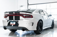 Thumbnail for AWE Tuning 2015+ Dodge Charger 6.4L/6.2L Non-Resonated Touring Edition Exhaust - Diamond Blk Tips