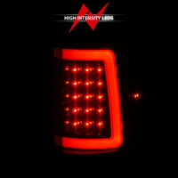 Thumbnail for ANZO 2004-2006 Ford F-150 LED Tail Lights w/ Light Bar Black Housing Clear Lens