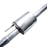 Thumbnail for AWE Tuning 2021+ Ford F-150 Tremor (w/ Bumper Cutouts) 0FG Resonated Catback - Diamond Black Tips