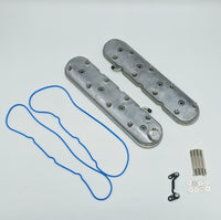 Thumbnail for Granatelli 96-22 GM LS Standard Valve Cover w/Angled Coil Mount - Cast Finish (Pair)