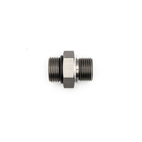 Thumbnail for DeatschWerks 8AN ORB Male to M18 X 1.5 Metric Male (Incl O-Ring and Washer) - Anodized Matte Black