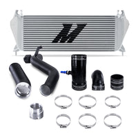 Thumbnail for Mishimoto 19+ Ford Ranger 2.3L EcoBoost Intercooler Kit - Silver + MWBK Pipes