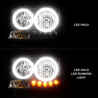 Thumbnail for ANZO 1997-2004 Dodge Dakota Crystal Headlights Black 1pc