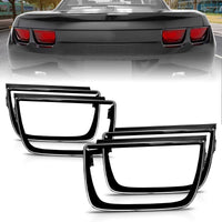 Thumbnail for ANZO 2010-2013 Chevrolet Camaro Taillight Bezels - 4pc Gloss Black