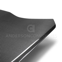 Thumbnail for Anderson Composites 2016+ Chevy Camaro OE Style Carbon Fiber Hood - Non Vented