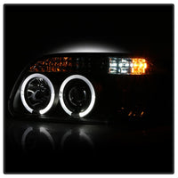 Thumbnail for Spyder Ford Explorer 95-01 1PC Projector Headlights LED Halo Blk PRO-YD-FEXP95-HL-1PC-BK
