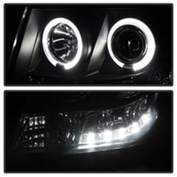 Thumbnail for Spyder Chevy Suburban 1500 07-14 Projector Headlights LED Halo LED Blk Smke PRO-YD-CSUB07-HL-BSM