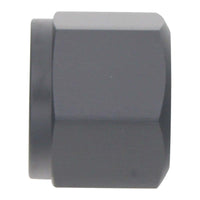 Thumbnail for DeatschWerks 8AN Female Flare Cap - Anodized Matte Black
