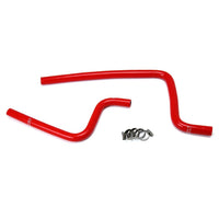 Thumbnail for HPS Reinforced Red Silicone Heater Hose Kit Coolant for Jeep 97-02 Wrangler TJ 2.5L 4Cyl