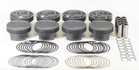 Thumbnail for Mahle MS Piston Set SBF 331ci 4.030in Bore 3.25in Stroke 5.4in Rod .927 Pin 7cc 11.3 CR Set of 8