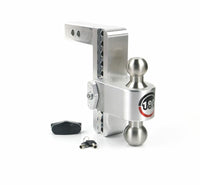 Thumbnail for Weigh Safe 180 Hitch 8in Drop Hitch & 2in Shank (10K/12.5K GTWR) - Aluminum