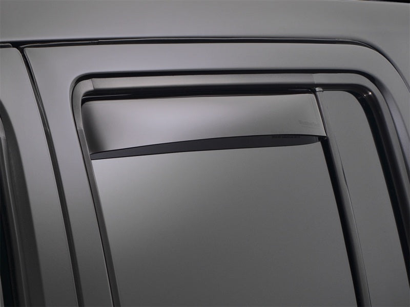 WeatherTech 03-09 Toyota 4Runner Rear Side Window Deflectors - Dark Smoke
