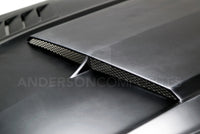 Thumbnail for Anderson Composites 15-16 Ford Mustang (Excl. GT350/GT350R) Ram Air Fiberglass Hood