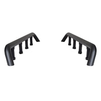 Thumbnail for Go Rhino SRM500 Dual Rail Kit (For 55in. Long Rack) - Tex. Blk (Rails ONLY - Req. Platform)