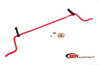 Thumbnail for BMR 05-10 S197 Mustang Rear Solid 22mm Sway Bar Kit w/ Bushings & Billet Links - Red