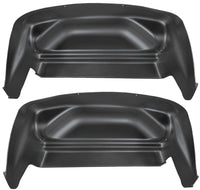 Thumbnail for Husky Liners 07-13 Chevy/GMC Silverado/Sierra Black Rear Wheel Well Guards