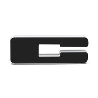 Thumbnail for ORACLE Lighting Universal Illuminated LED Letter Badges - Matte Blk Surface Finish - C SEE WARRANTY