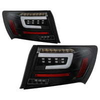 Thumbnail for Spyder 08-11 Subaru Impreza WRX 4DR LED Tail Lights - Black ALT-YD-SI084D-LED-BK