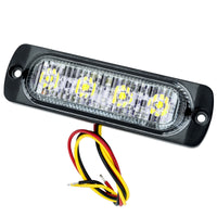 Thumbnail for Oracle 6 LED Dual Color Slim Strobe - Amber/White SEE WARRANTY