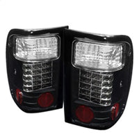 Thumbnail for Spyder Ford Ranger 01-05 LED Tail Lights Black ALT-YD-FR98-LED-BK