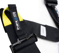 Thumbnail for NRG FIA 6pt 2in. Shoulder Belt for HANS Device/ Rotary Cam Lock Buckle/ 3in. Waist Belt - Black