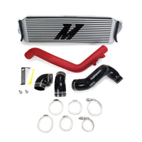 Thumbnail for Mishimoto 2017+ Honda Civic Type R Intercooler Kit - Silver Intercooler Red Piping