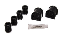Thumbnail for Energy Suspension 87-96 Jeep Wrangler YJ Blk Frt 1-1/8in Sway Bar Bushing Set w/End Link Bushings